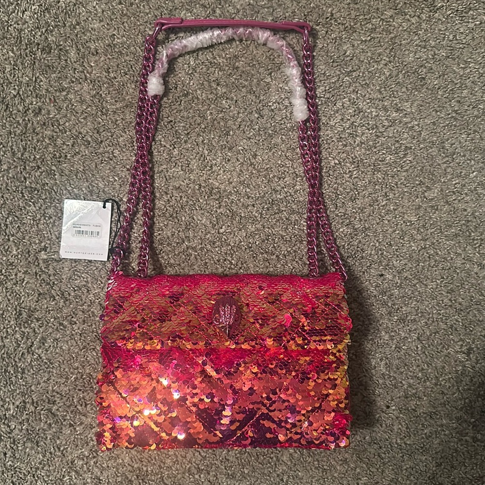 Kurt Geiger London Medium Kensington Sequins Crossbody Bag